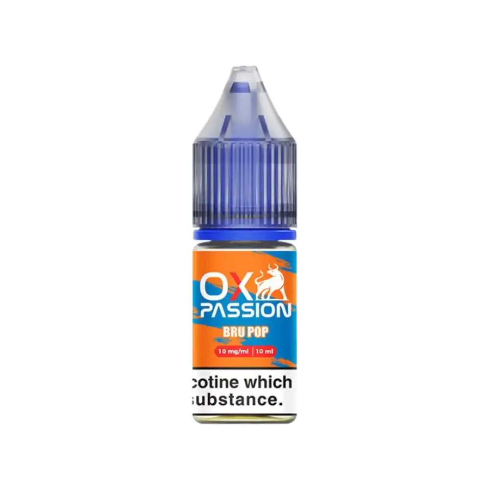 OXVA OX Passion Bru Pop Nic Salt E-Liquid 10ml | 10 for £15