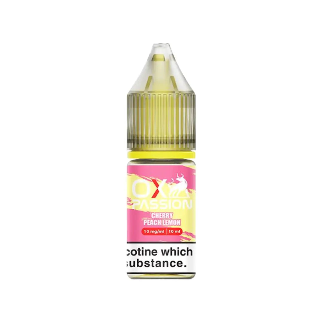OXVA OX Passion Cherry Peach Lemon Nic Salt E-Liquid 10ml