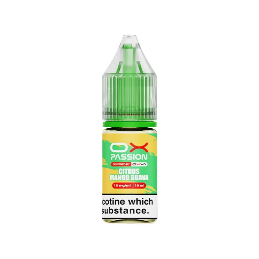 OXVA OX Passion Citrus Mango Guava Nic Salt E-Liquid 10ml