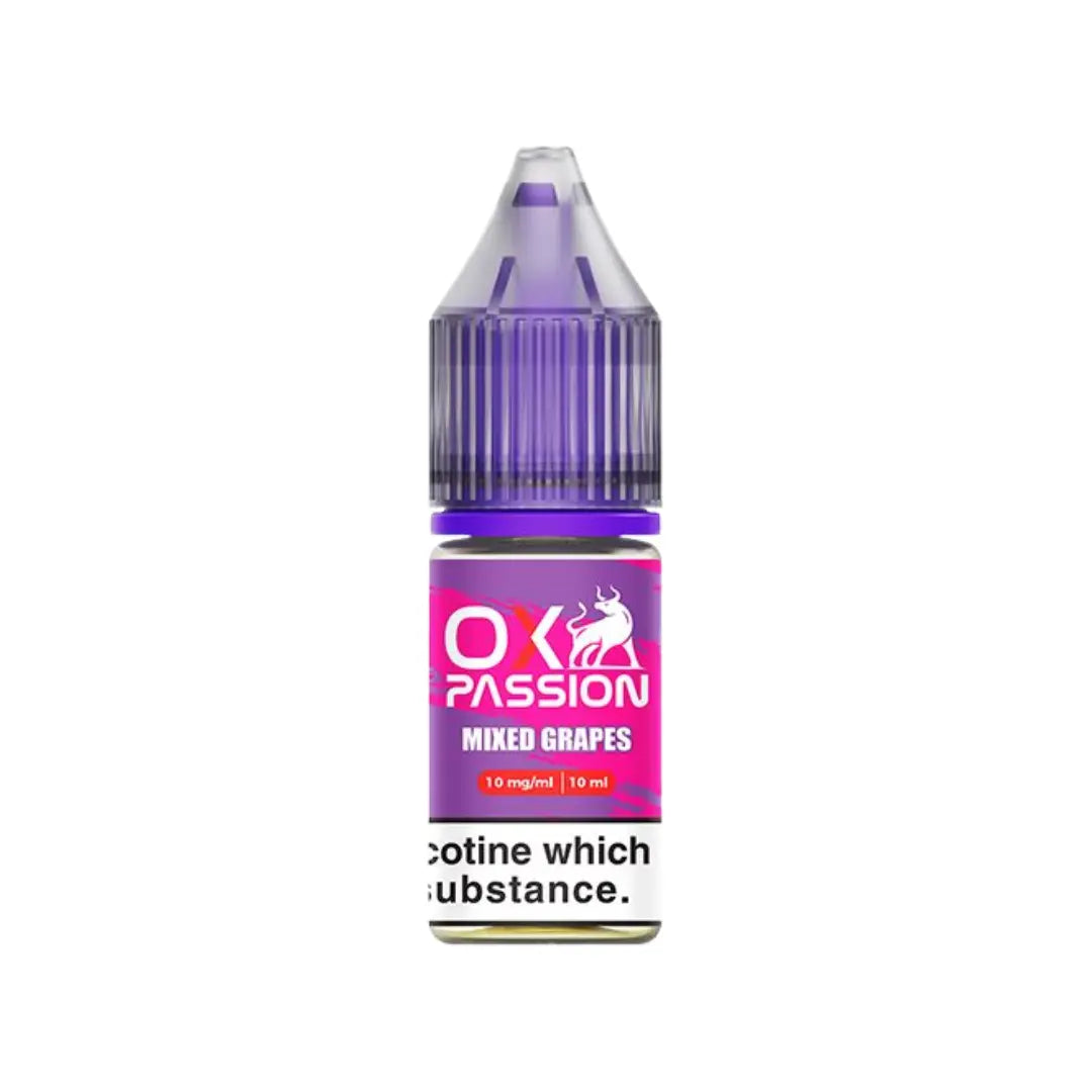 OXVA OX Passion Mixed Grapes Nic Salt E-Liquid 10ml
