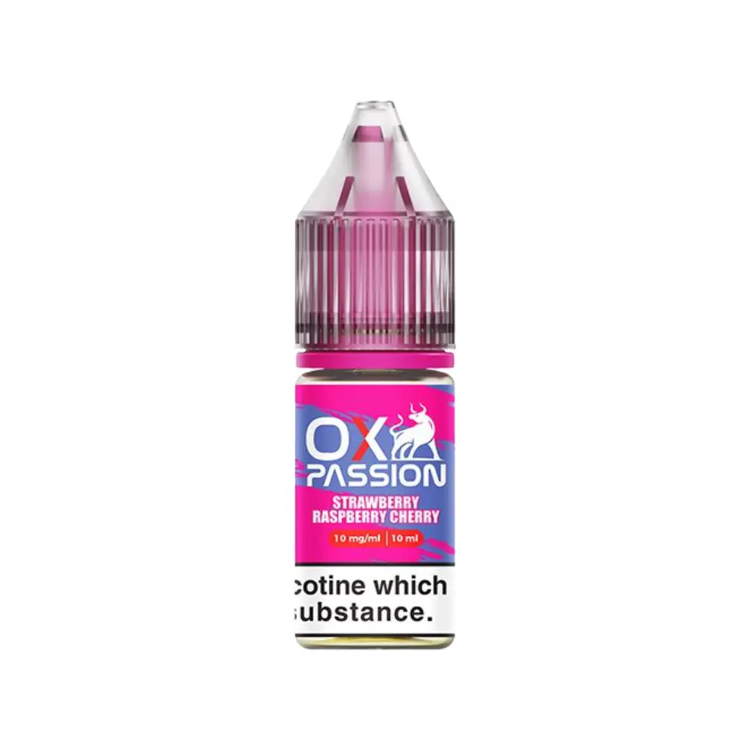 OXVA OX Passion Strawberry Raspberry Cherry Nic Salt E-Liquid 10ml