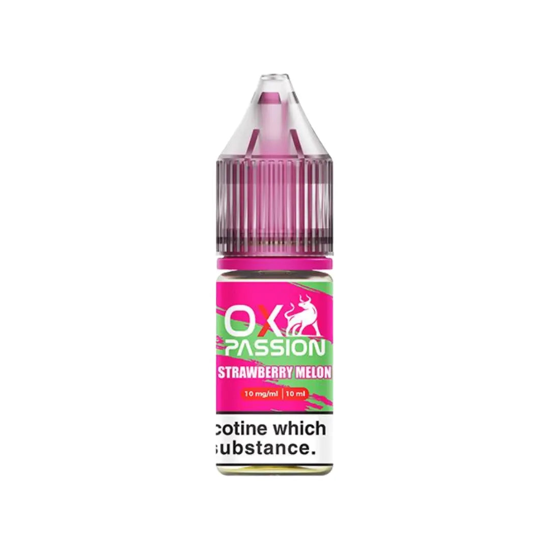 OXVA OX Passion Strawberry Melon Nic Salt E-Liquid 10ml