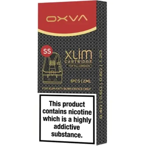 OXVA XLIM SS DNA 2ml Top-Fill Replacement Pods (Pack of 3)