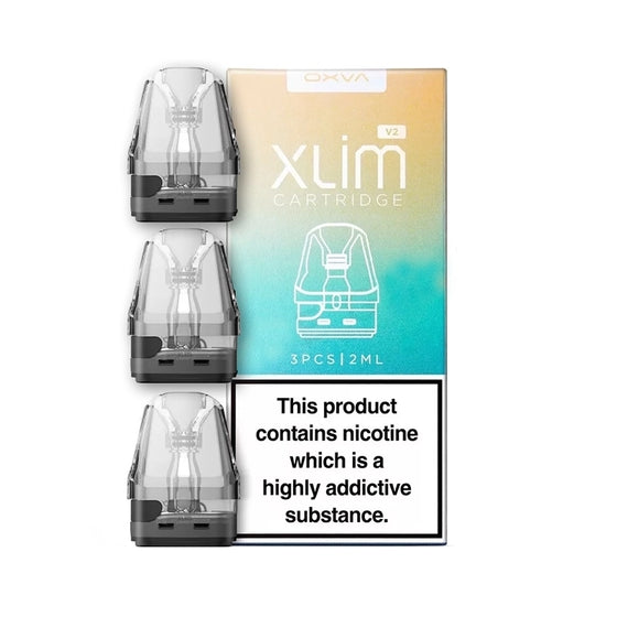 OXVA XLIM V2 Side-Fill Replacement Pods 2ml (Pack of 3) – V2 0.8Ω · 2ml · Pack of 3