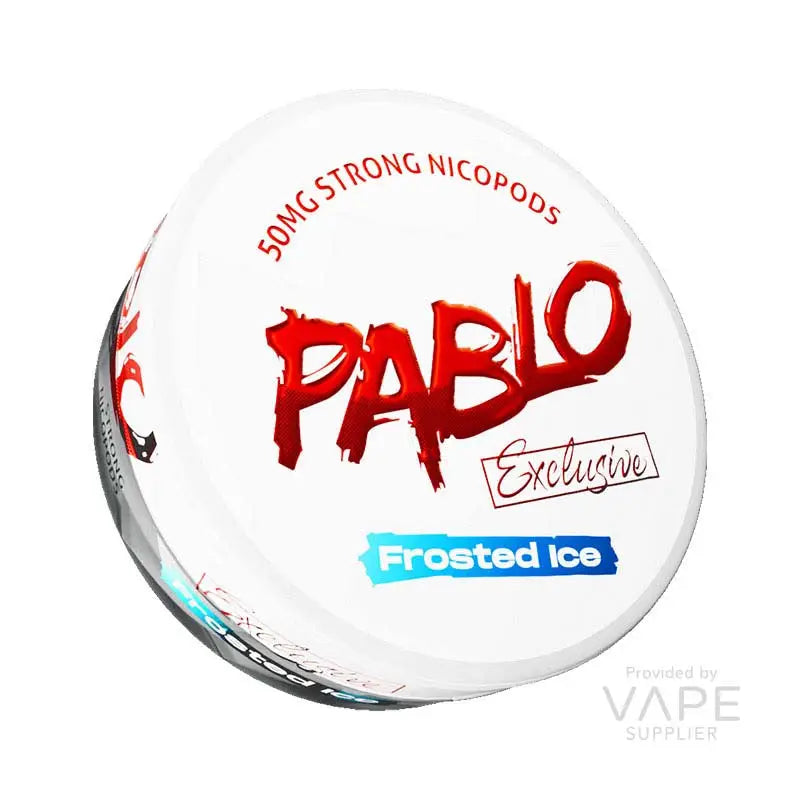 Pablo Frosted Ice Nicotine Pouches – Exclusive – 50mg/g (30mg per pouch) – 20 pouches
