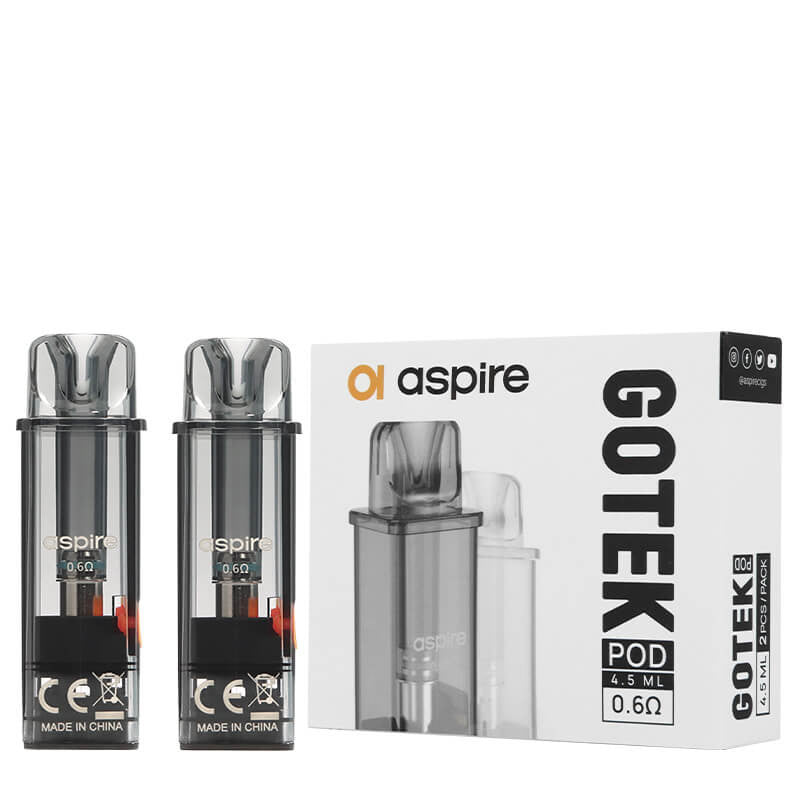 Aspire Gotek XL 4.5ml Replacement Pods 0.6Ω (Pack of 2)