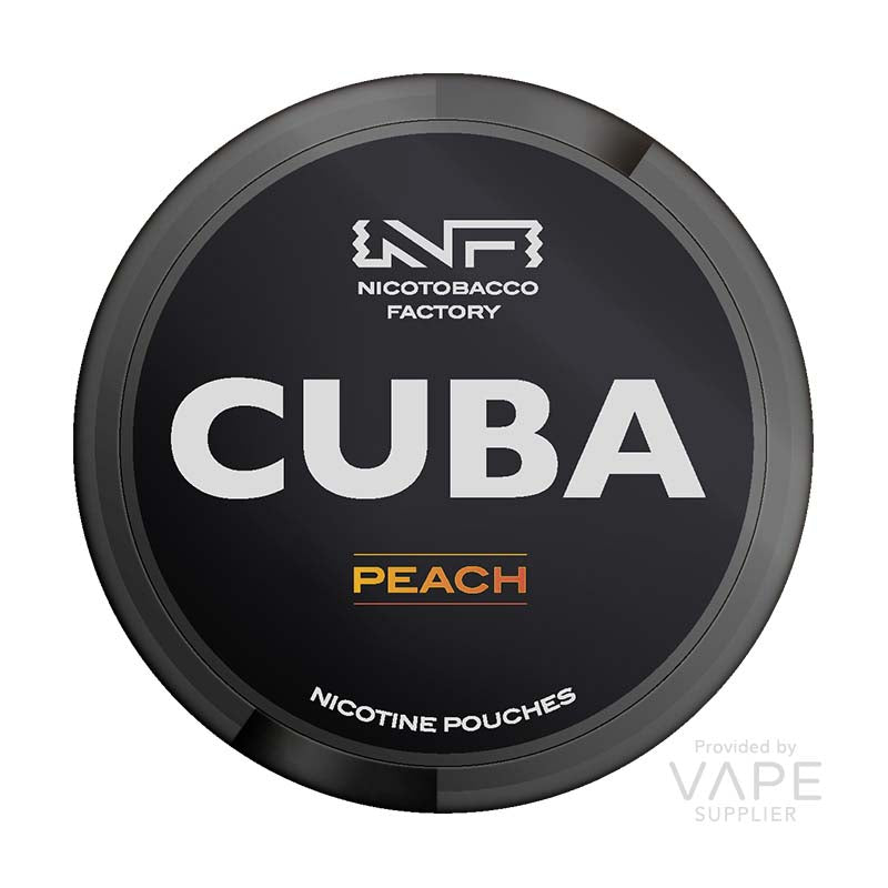 Cuba Black Peach Nicotine Pouches