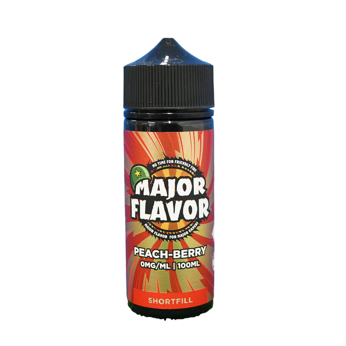 Major Flavour Peach Berry Shortfill E-Liquid 100ml - 0mg Major Flavour Peach Berry Shortfill E-Liquid 100ml - 0mg