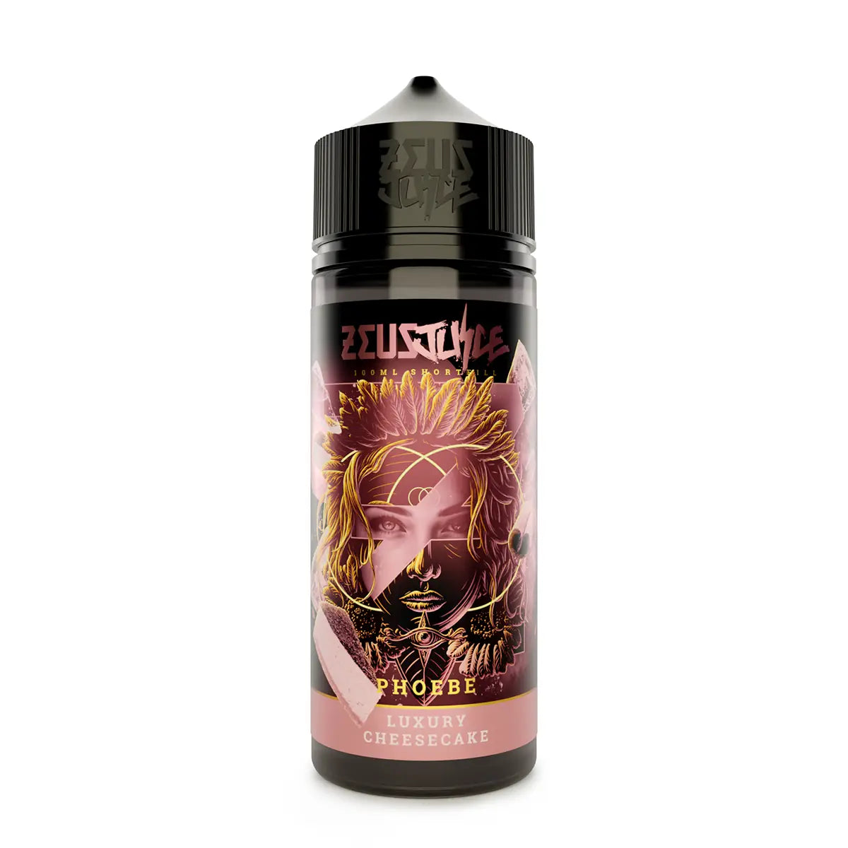 Zeus Juice Phoebe Luxury Cheesecake 100ml Shortfill E-Liquid – 0mg