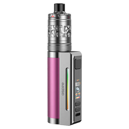 Aspire Zelos M80 Pink and Silver 80W vape kit