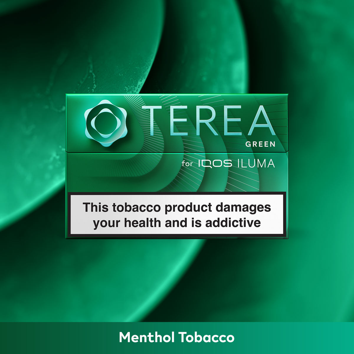 IQOS TEREA Green heated tobacco sticks pack of 20 for IQOS ILUMA