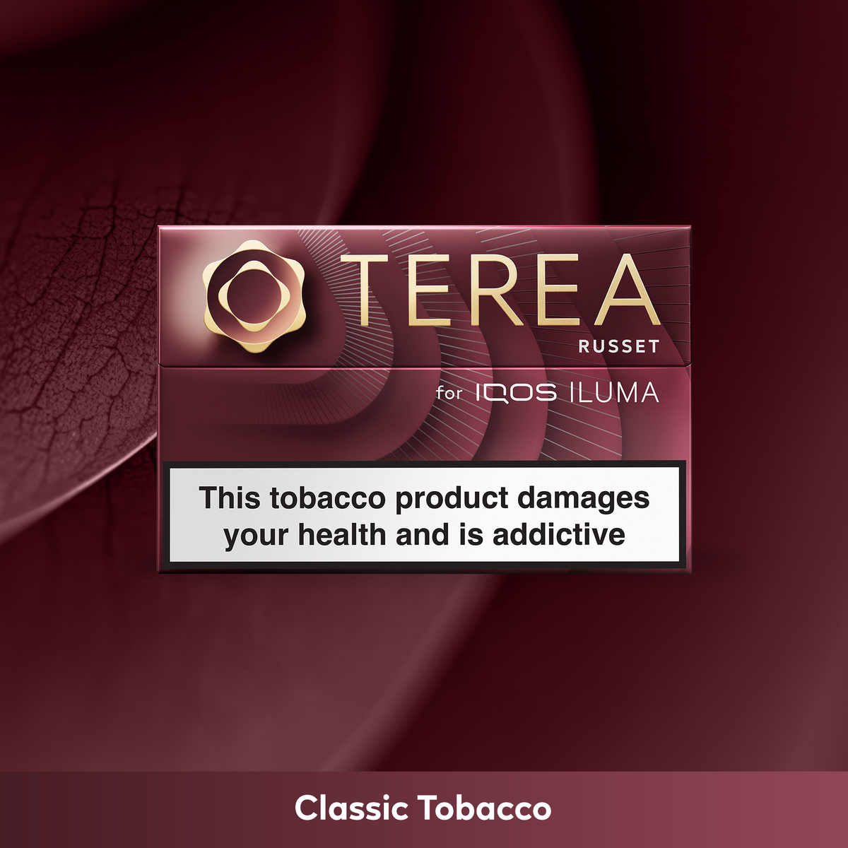 IQOS TEREA Russet heated tobacco sticks pack of 20 for IQOS ILUMA