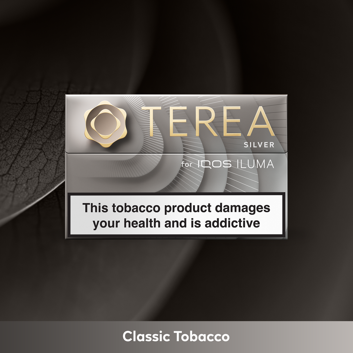 IQOS TEREA Silver heated tobacco sticks pack of 20 for IQOS ILUMA