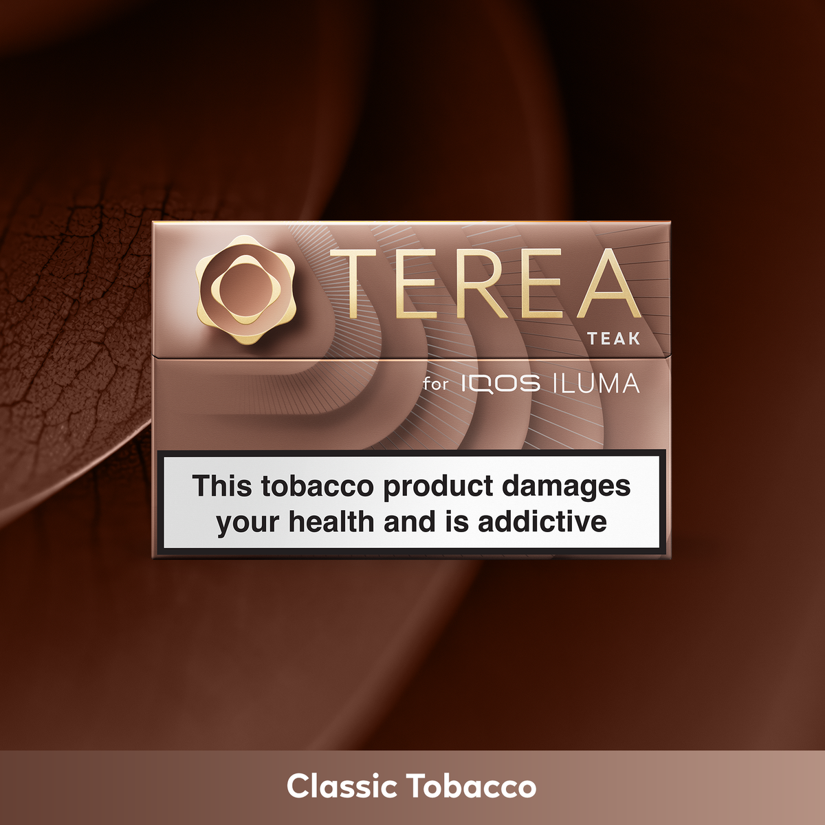 IQOS TEREA Teak heated tobacco sticks pack of 20 for IQOS ILUMA