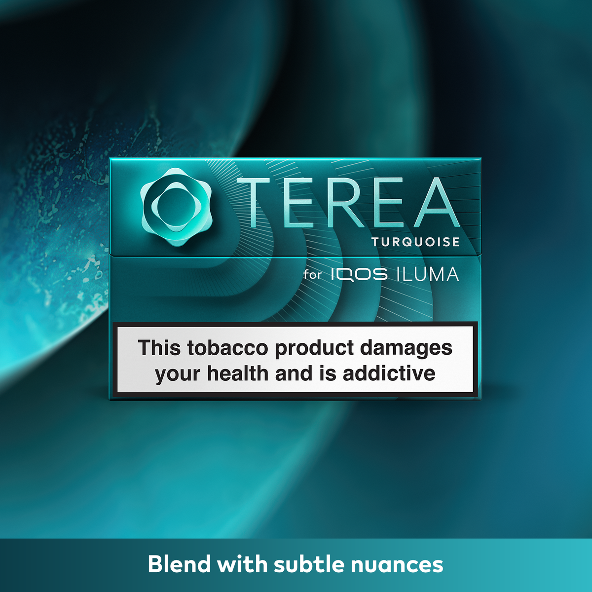IQOS TEREA Turquoise heated tobacco sticks pack of 20 for IQOS ILUMA