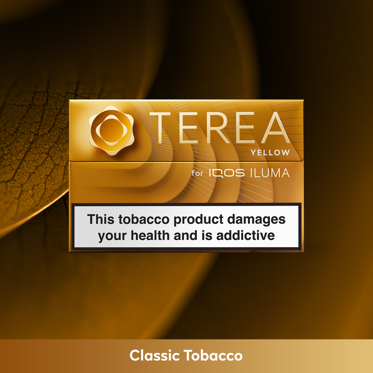 IQOS TEREA Yellow heated tobacco sticks pack of 20 for IQOS ILUMA