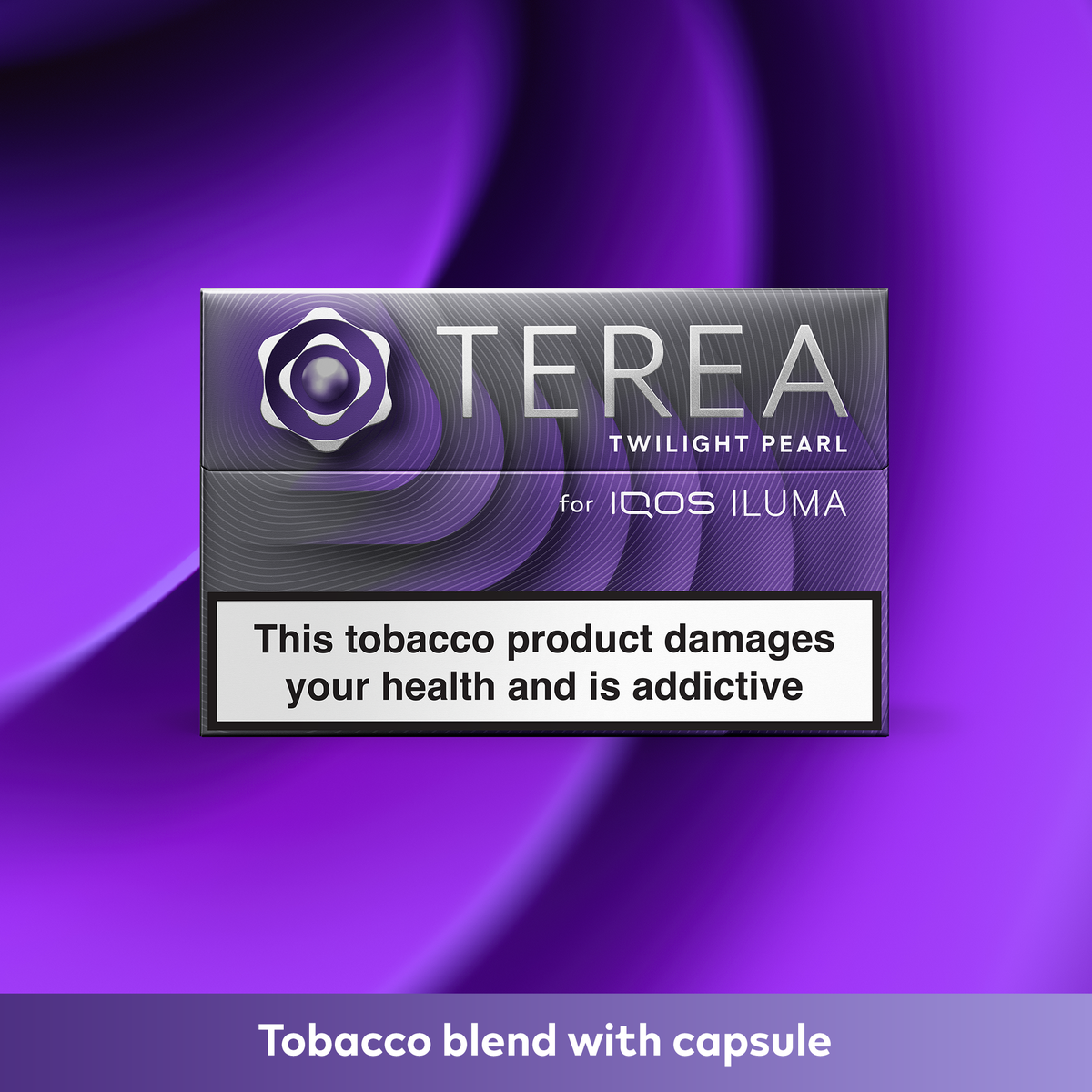 IQOS TEREA Twilight Pearl heated tobacco sticks pack of 20 for IQOS ILUMA