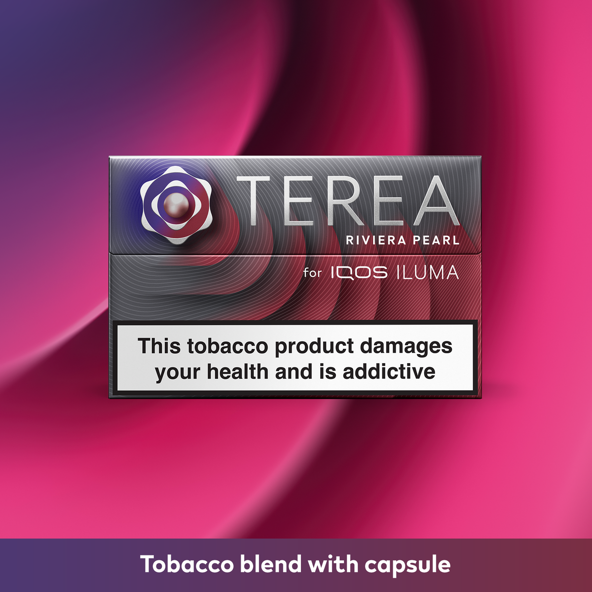 IQOS TEREA Riviera Pearl heated tobacco sticks pack of 20 for IQOS ILUMA