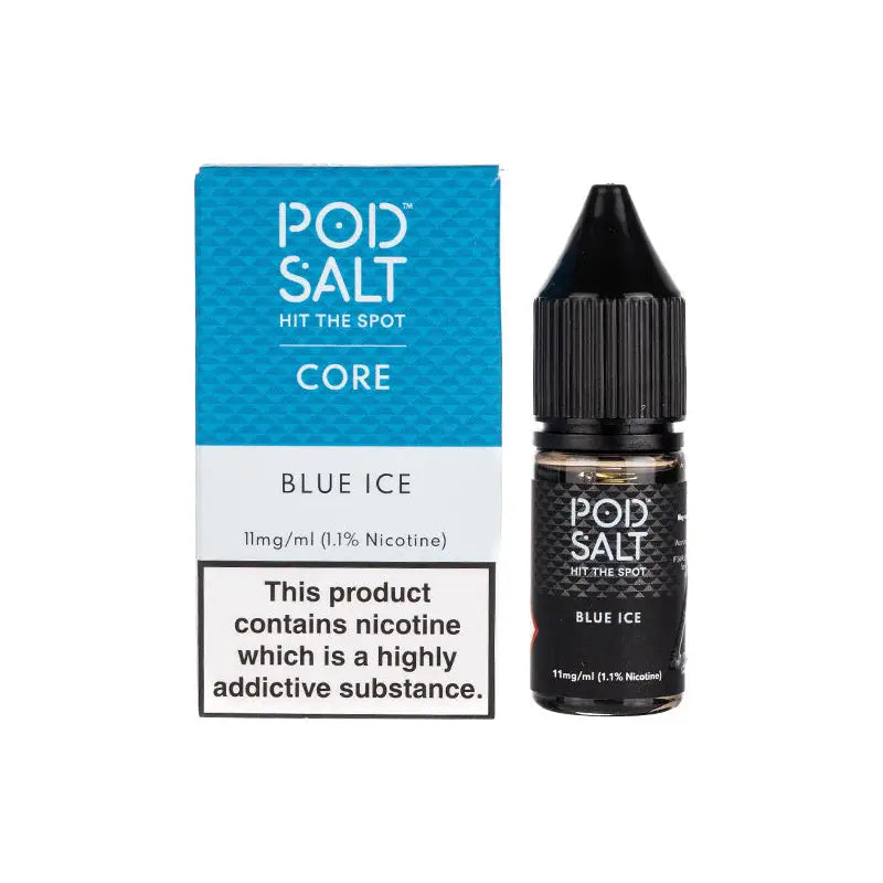 Pod Salt Core Blue Ice 10ml Nicotine Salt E-Liquid | 10 for £14