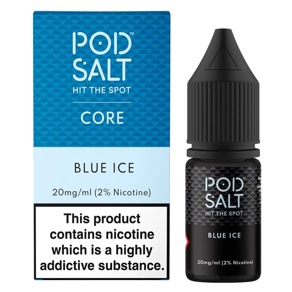 Pod Salt Core Blue Ice 10ml Nicotine Salt E-Liquid | 10 for £14