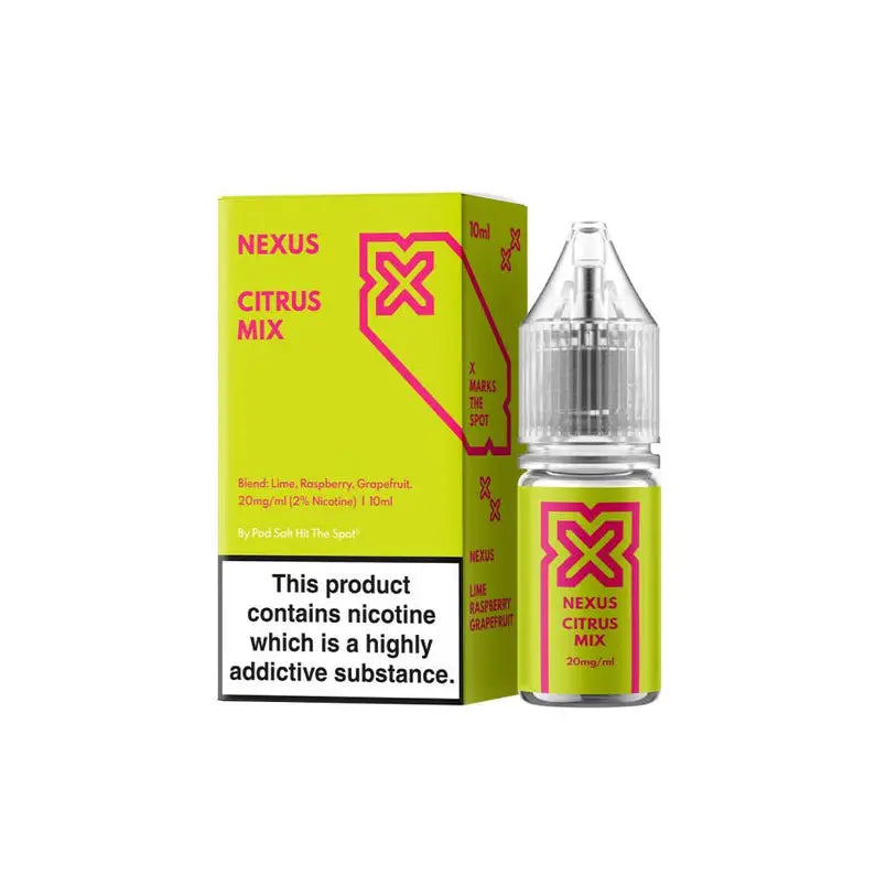 Pod Salt Nexus Citrus Mix 10ml Nicotine Salt E-Liquid