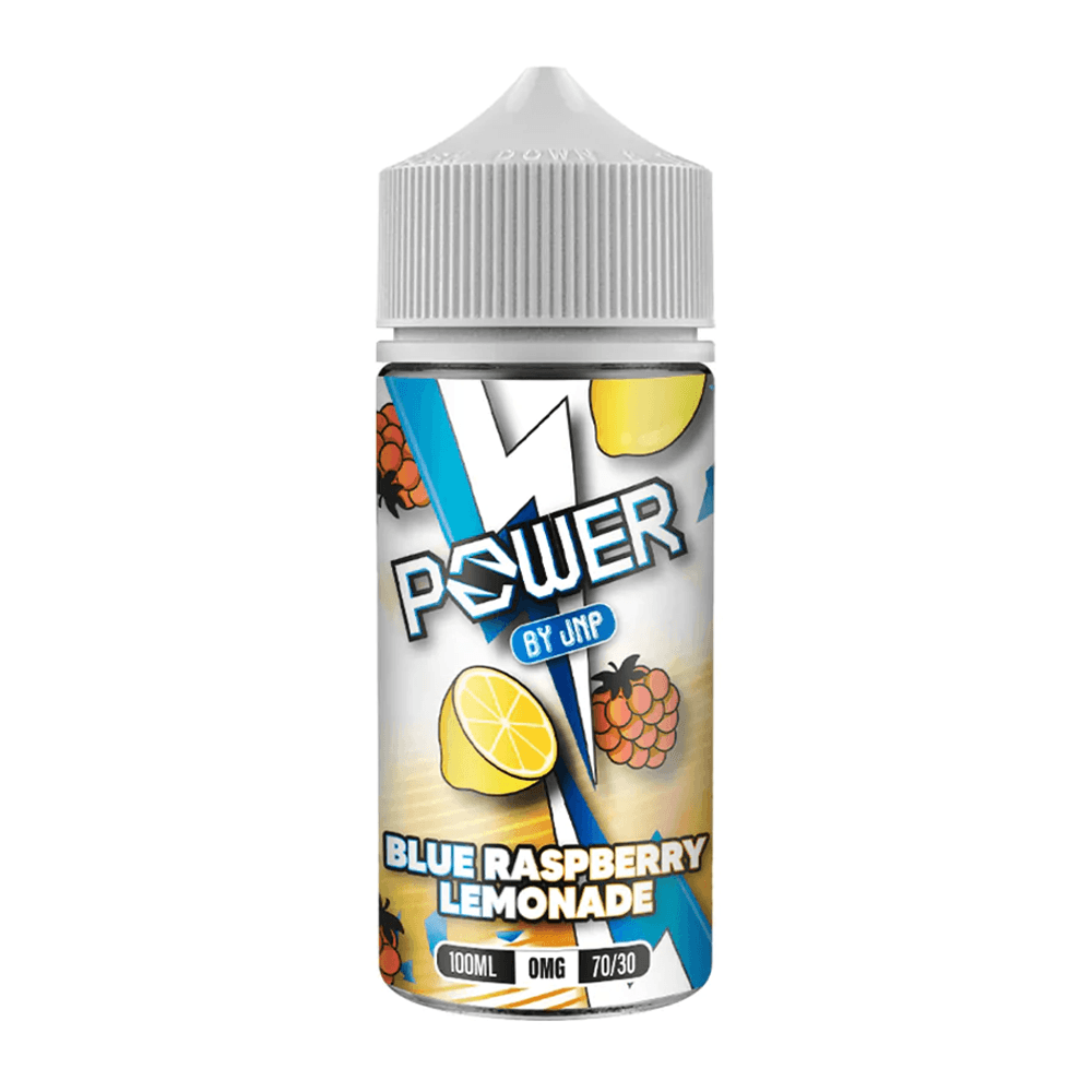 Power by JNP Blue Raspberry Lemonade 0mg 100ml Shortfill E-Liquid