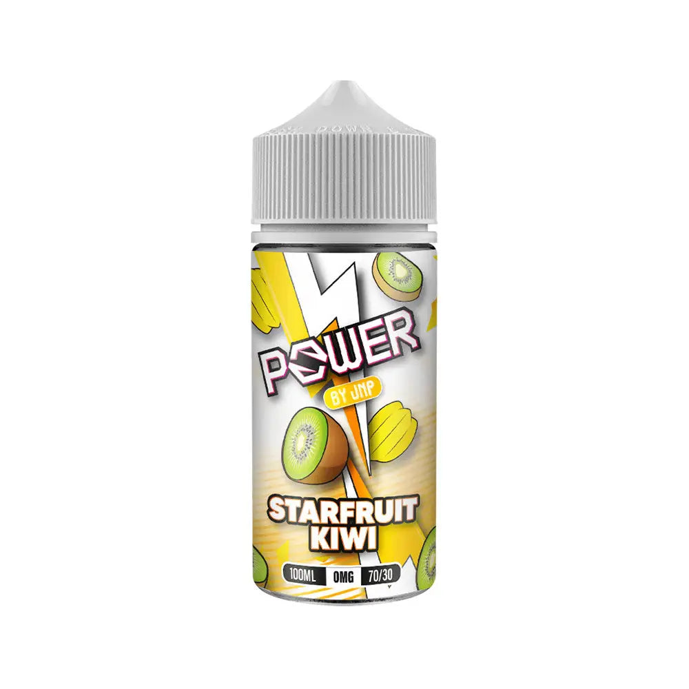 Power by JNP Starfruit Kiwi 0mg 100ml Shortfill E-Liquid | 10 for £50