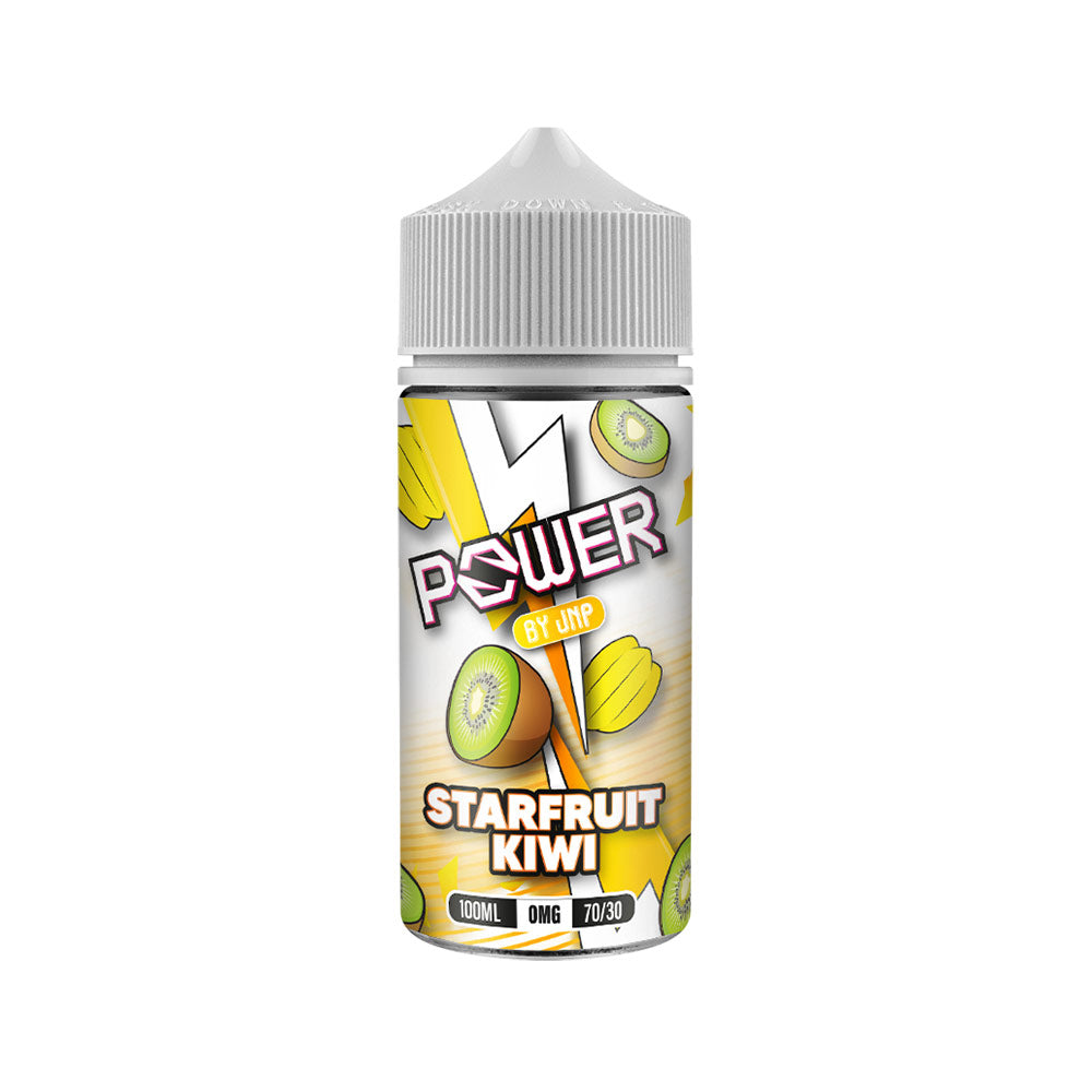 Power by JNP Starfruit Kiwi 0mg 100ml Shortfill E-Liquid