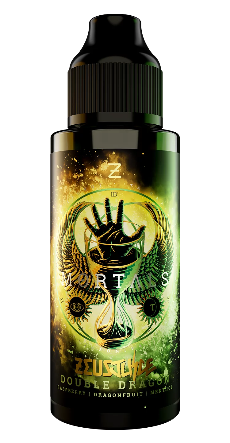 Zeus Juice Mortals Double Dragon 100ml Shortfill E-Liquid – 0mg