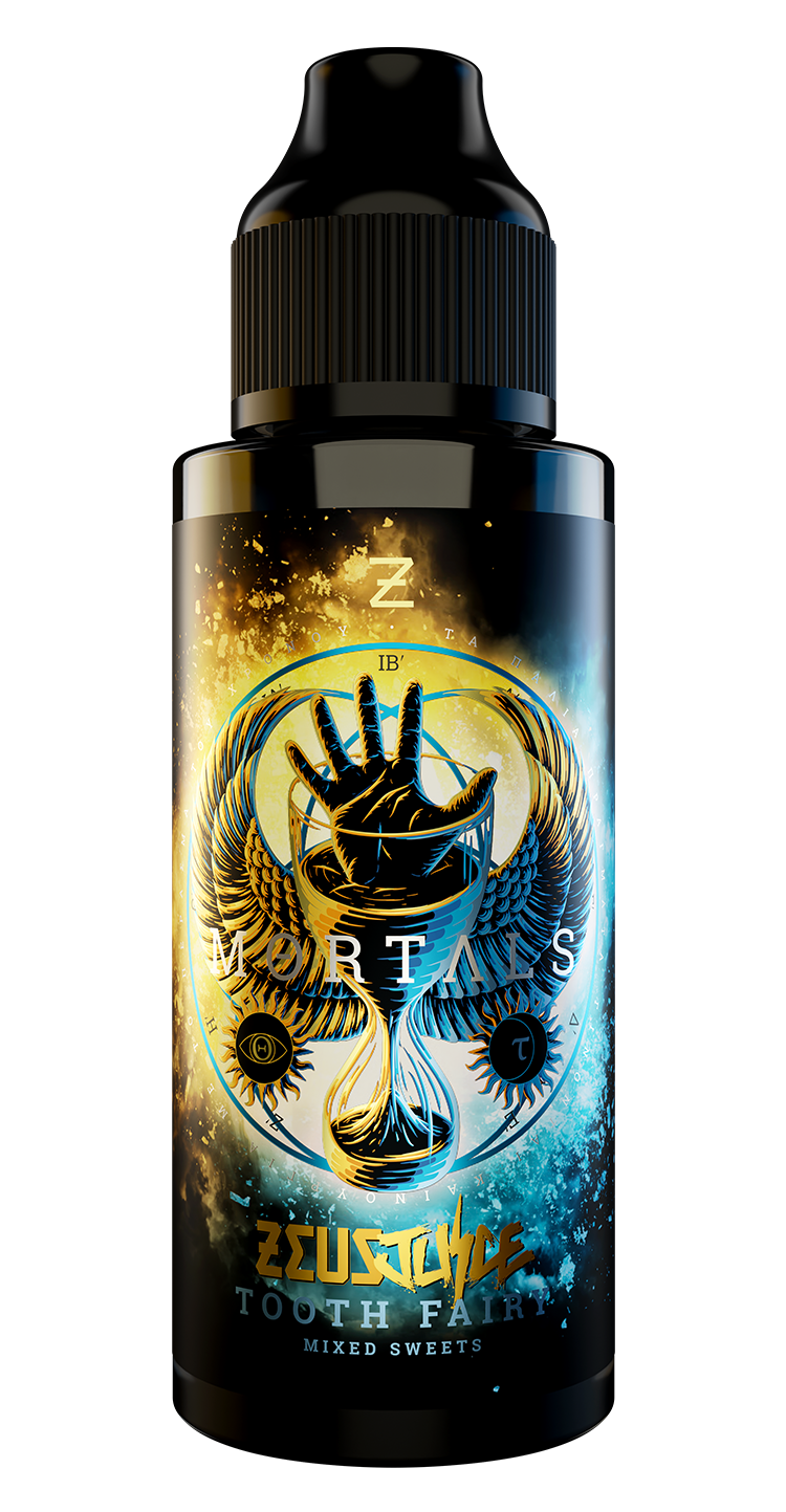 Zeus Juice Mortals Tooth Fairy 100ml Shortfill E-Liquid – 0mg