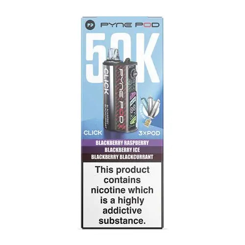 Pyne Pod Click 50K Prefilled Pod Vape Kit – 20mg | 3 for £24.95