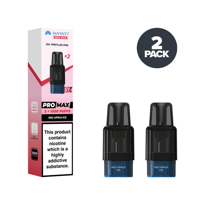 Red Apple Ice Hayati Pro Max S1 Prefilled Pods