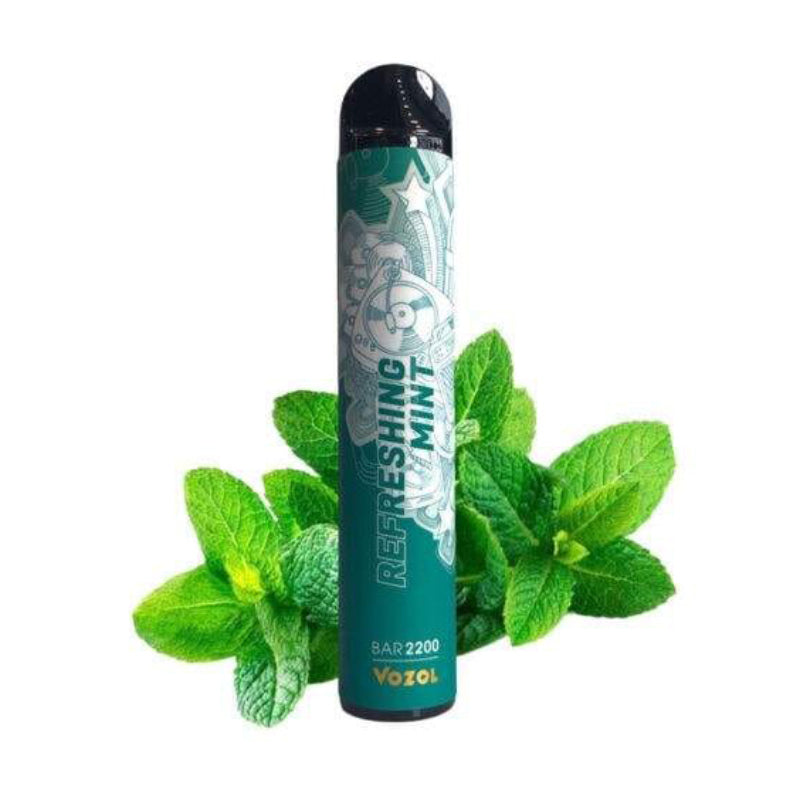 Vozol Bar 2200 Disposable Vape Device Refreshing Mint - 2mg Vozol Bar 2200 Disposable Vape Device Refreshing Mint - 2mg