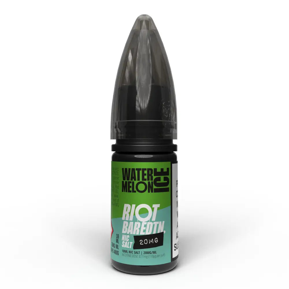 Riot Squad Bar Edition Watermelon Ice Nic Salt E-Liquid 10ml bottle – 20mg