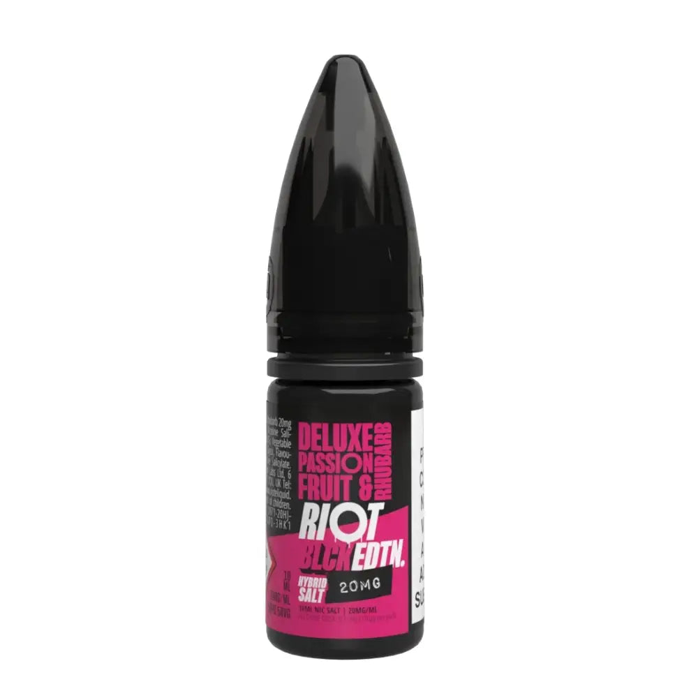 Riot Salt Deluxe Passionfruit & Rhubarb – Box of 10