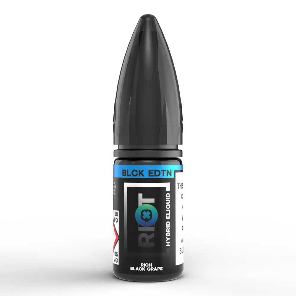 Riot Squad - Black Edition Rich Black Grape 10ml - 10mg