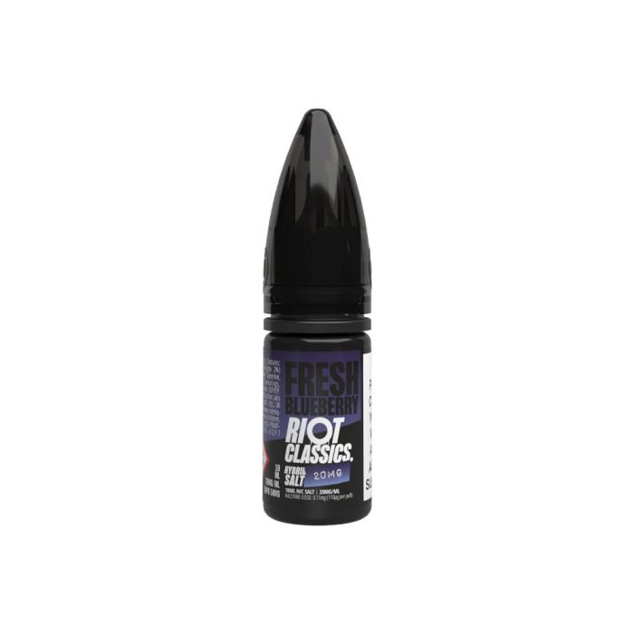 Riot Salt - Fresh Blueberry Hybrid Nic Salt E-liquid 10ml (20mg)