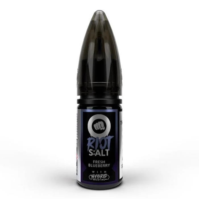 Riot Salt - Fresh Blueberry Hybrid Nic Salt E-liquid 10ml (20mg)