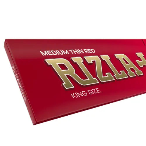 Rizla Red King Size medium-thin rolling papers 32 leaves pack