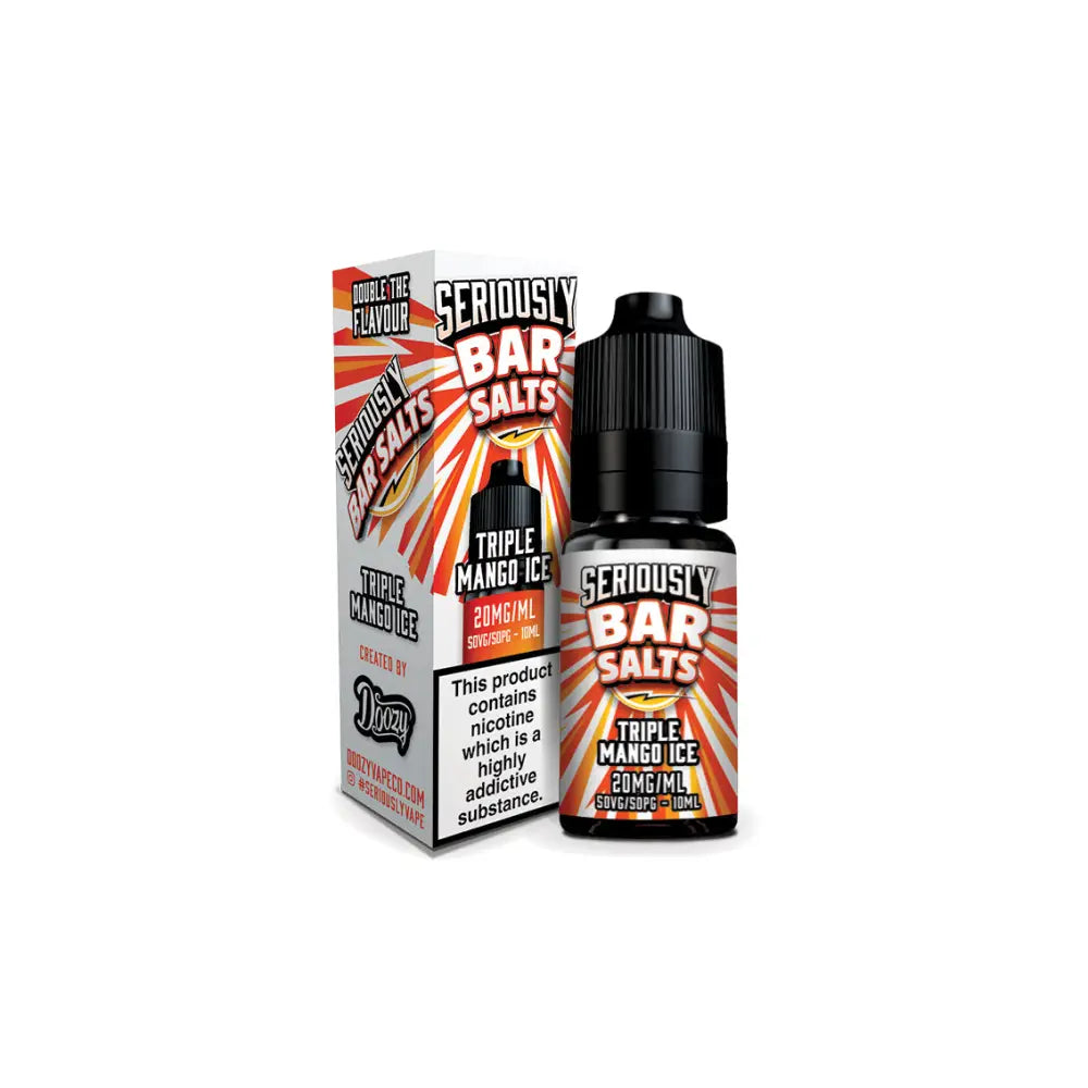 Seriously Bar Salts Triple Mango Ice 20mg nic salt e-liquid 10ml