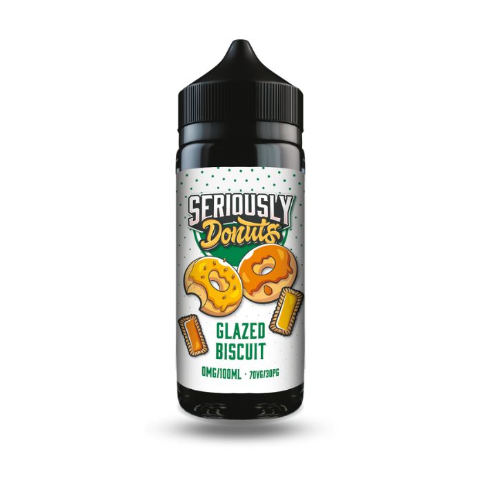 Seriously Donuts Glazed Biscuit 0mg 100ml Shortfill E-Liquid