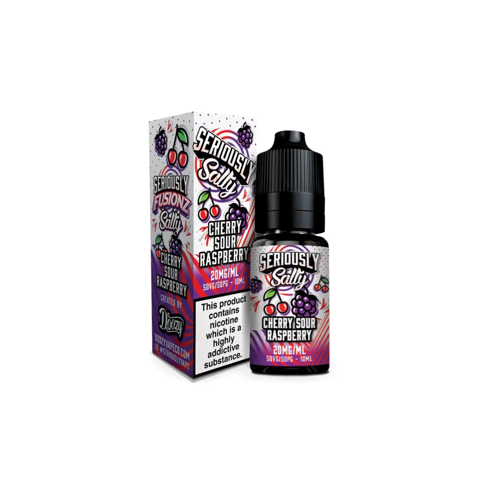 Seriously Fusionz Cherry Sour Raspberry 10ml bottle