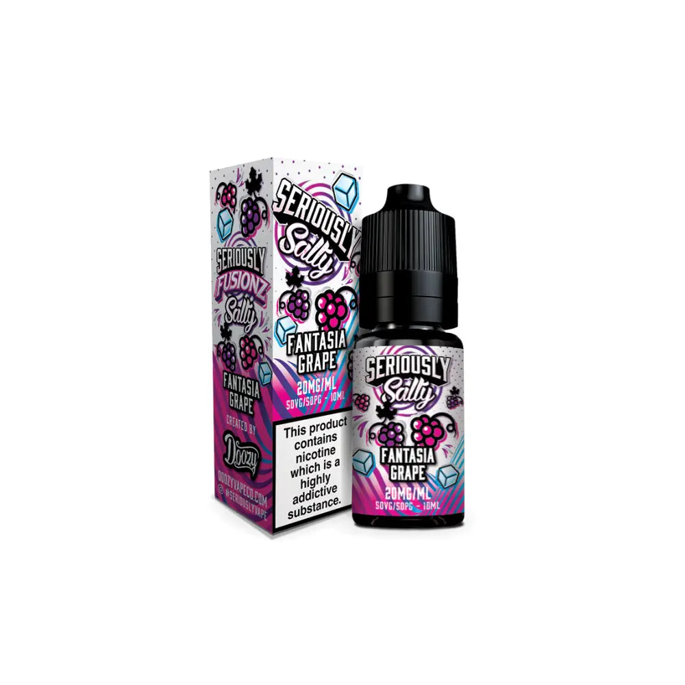 Seriously Fusionz Fantasia Grape 10ml bottle