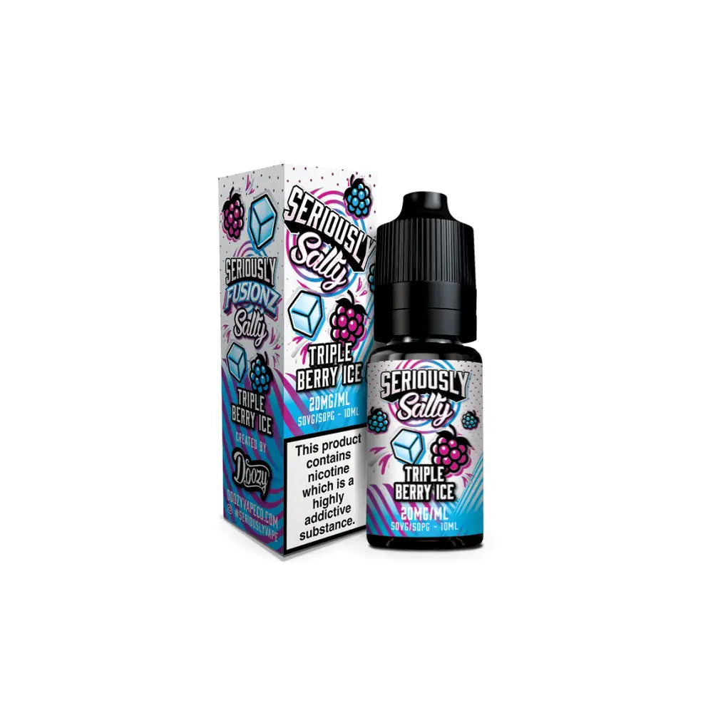 Seriously Fusionz Triple Berry Ice 10ml bottle
