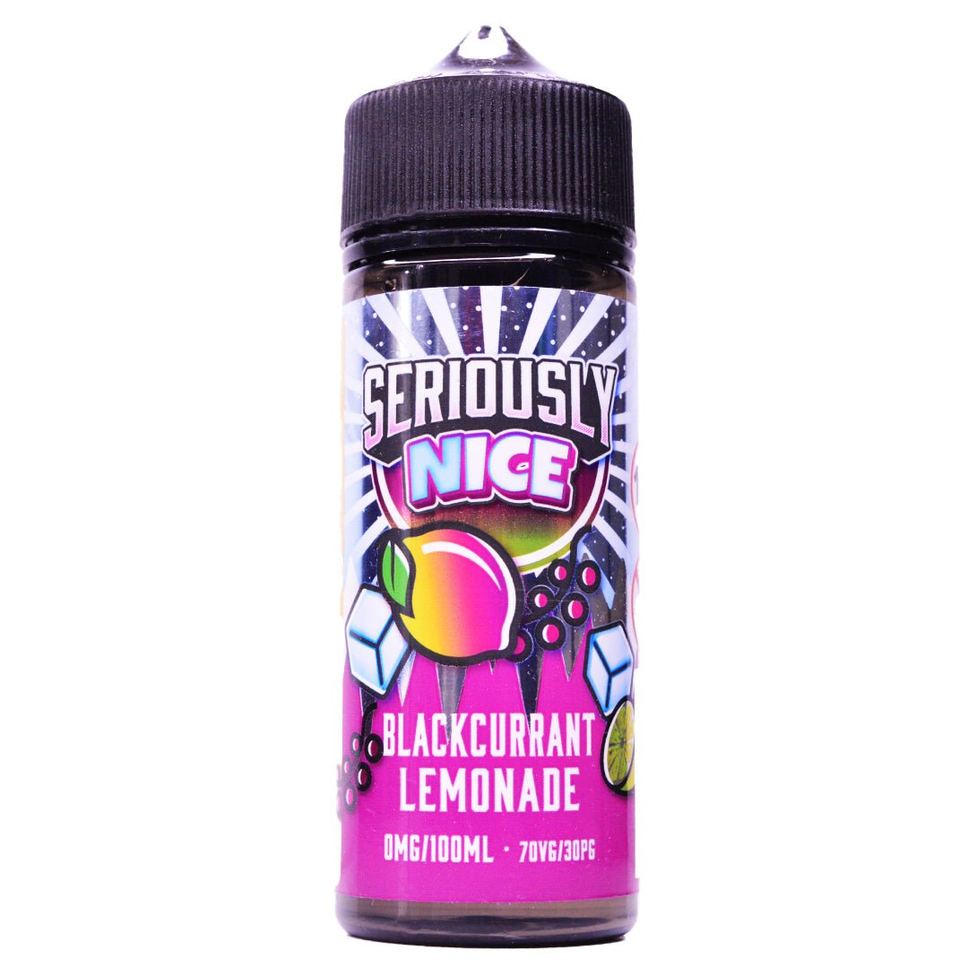 Seriously Nice Blackcurrant Lemonade 0mg 100ml Shortfill E-Liquid