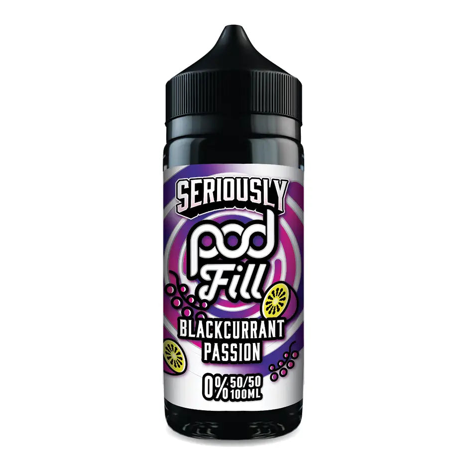 Seriously Pod Fill 100ml Shortfill E-Liquid – 0mg | Buy 3, save 99p each
