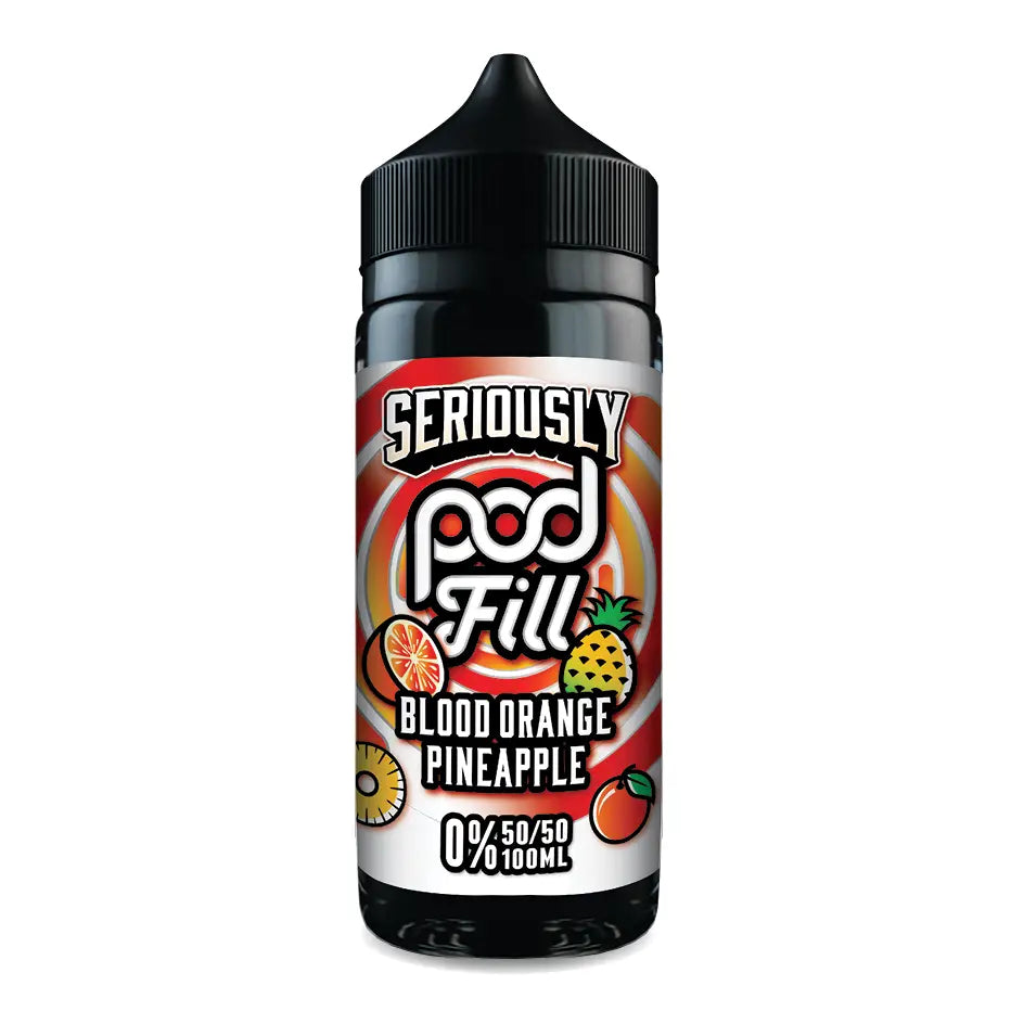 Seriously Pod Fill 100ml Shortfill E-Liquid – 0mg | Buy 3, save 99p each
