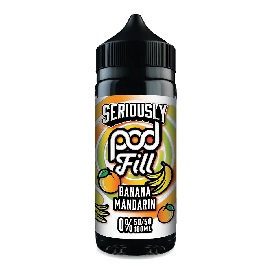 Seriously Pod Fill 100ml Shortfill E-Liquid – 0mg | Buy 3, save 99p each