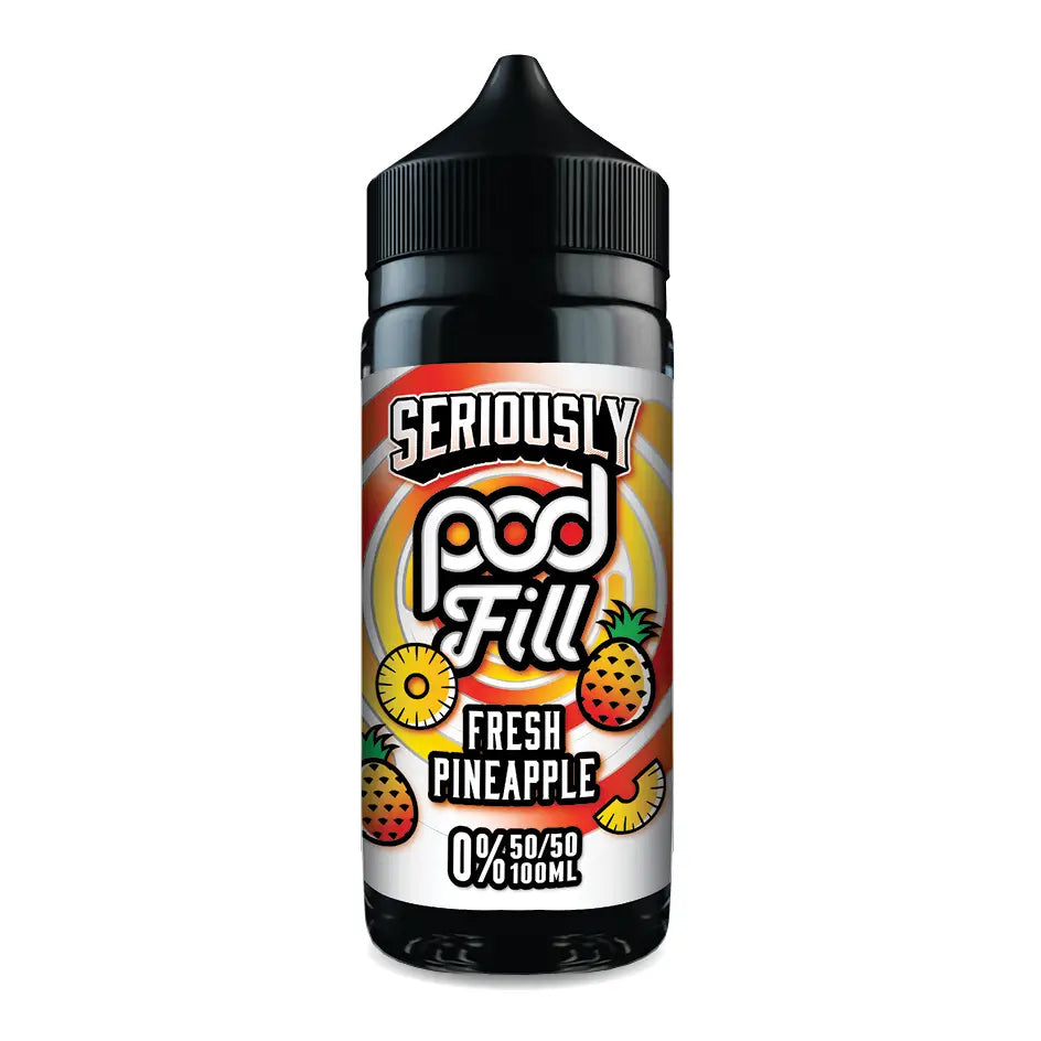 Seriously Pod Fill 100ml Shortfill E-Liquid – 0mg | Buy 3, save 99p each