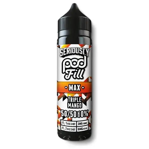 Seriously Pod Fill Max 50ml Shortfill E-Liquid – 0mg